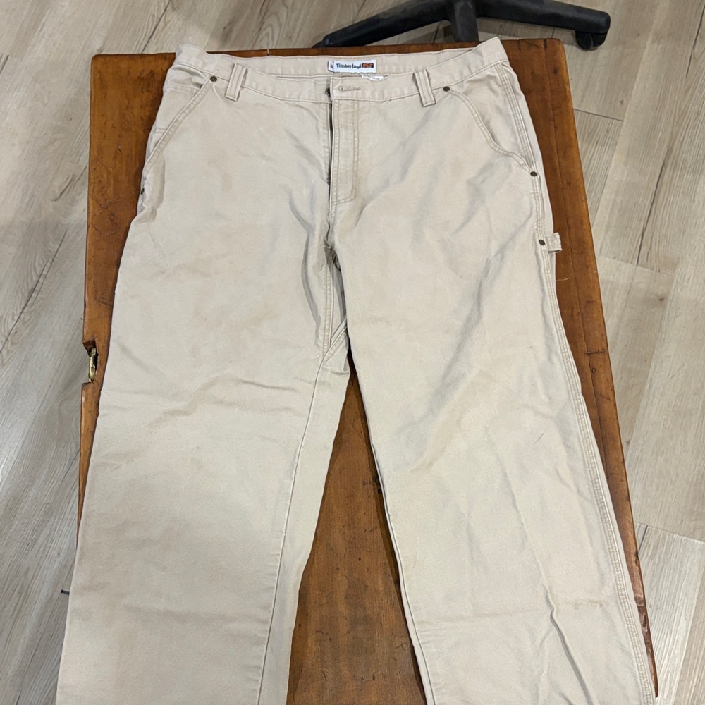 Timberland PRO Men's Tan Work Chinos